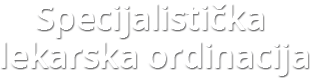 Lekarska specijalistička ordinacija Febris